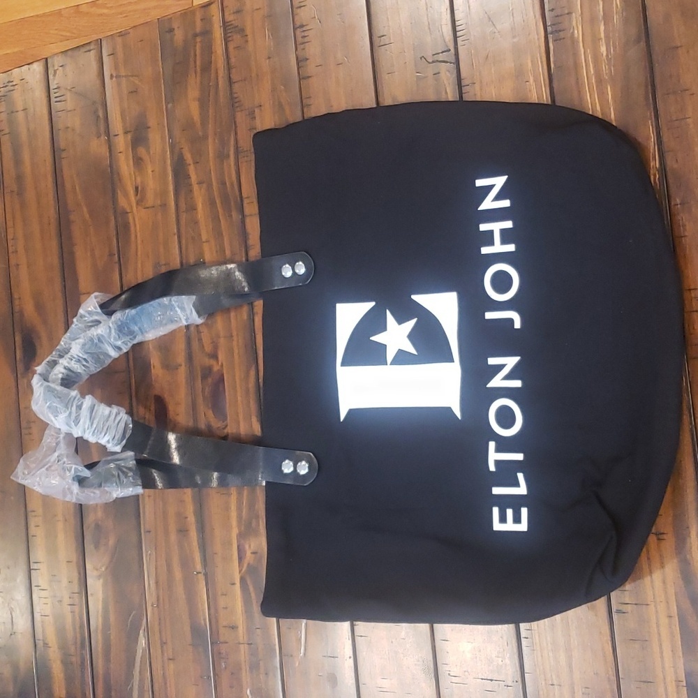 Elton John tote bag